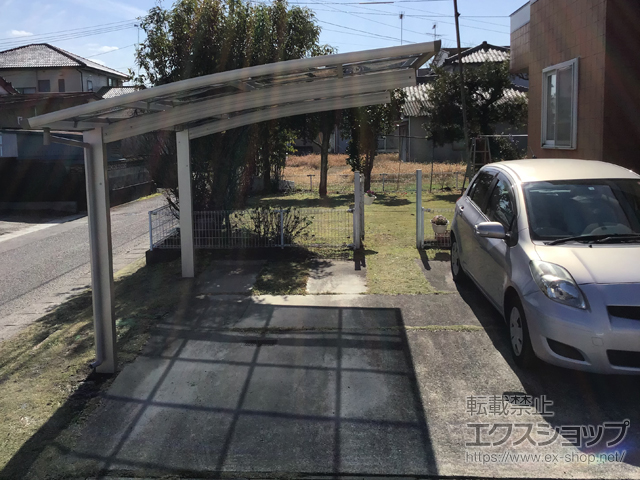 宮崎県都城市ののカーポート プレシオスポート 積雪〜20cm対応 施工例
