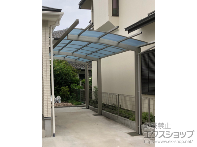 神奈川県横浜市ののカーポート レイナポートグラン 延長　積雪〜20cm対応 施工例