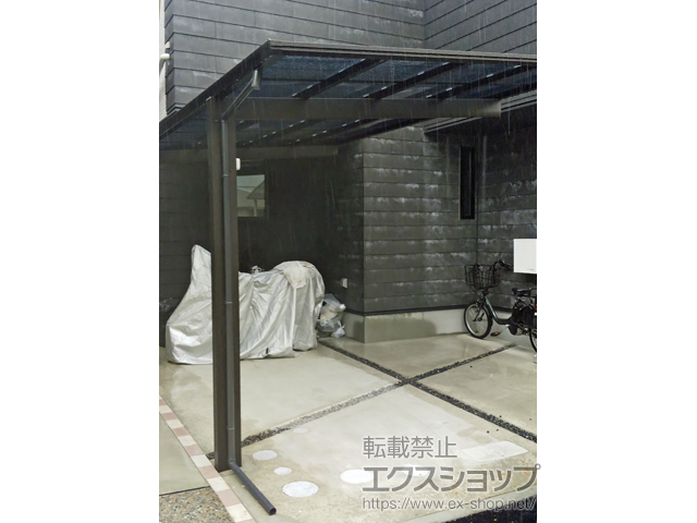 広島県広島市ののカーポート エフルージュグラン　積雪〜20cm対応 施工例