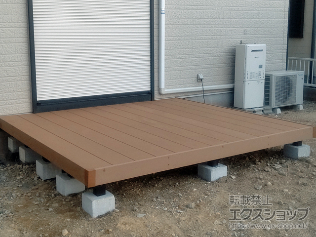 兵庫県神戸市ののウッドデッキ リウッドデッキ 200 施工例