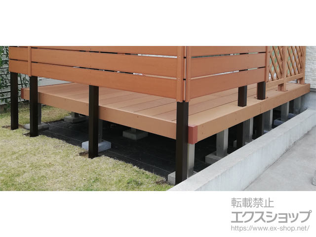 埼玉県さいたま市ののウッドデッキ マージウッドデッキ 施工例