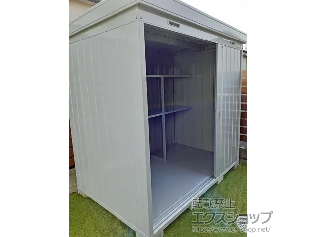 宮崎県北諸県郡三股町のイナバの物置・収納・屋外倉庫 ネクスタ 一般型 2210×1370×2075 NXN-30S-FS 施工例