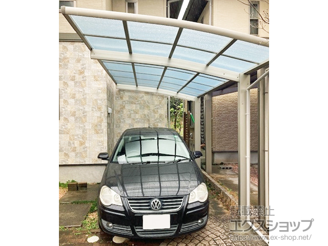 茨城県守谷市ののカーポート レイナポートグラン　積雪〜20cm対応 施工例