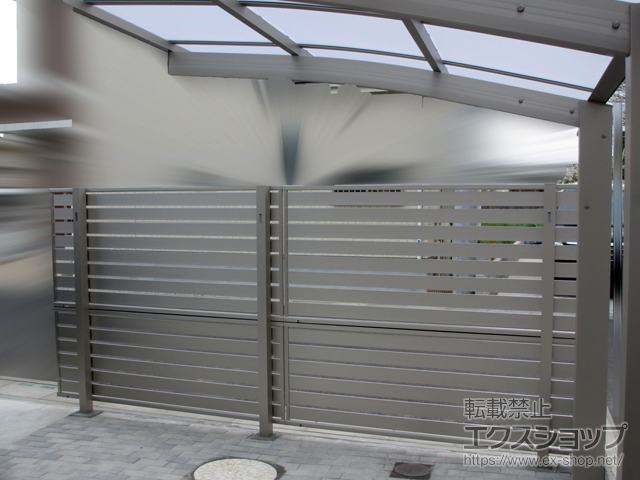 埼玉県さいたま市ののサイクルポート・駐輪場 プレシオスポート ミニ 積雪〜20cm対応 施工例
