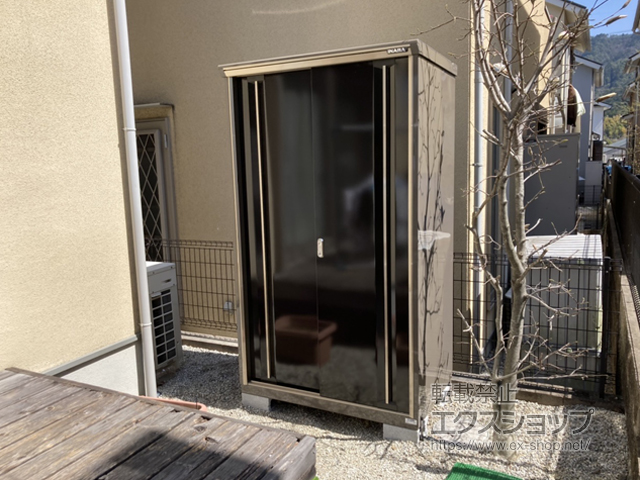 京都府宇治市のの物置・屋外倉庫 ナイソーシスター( KMW-117E-CB) 施工例