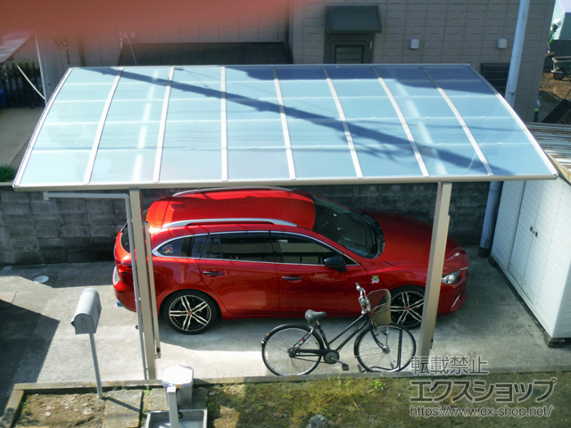 埼玉県蓮田市ののカーポート レイナポートグラン　積雪〜20cm対応 施工例