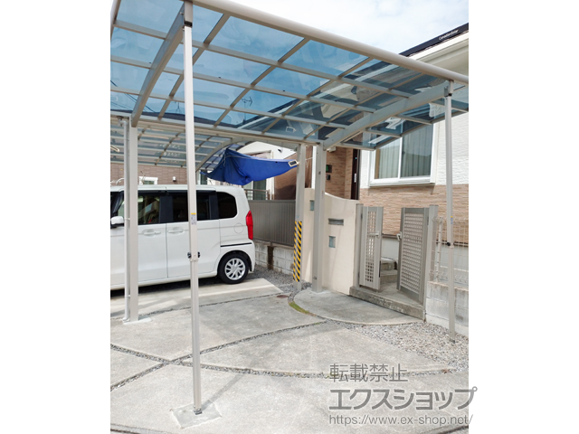 宮崎県宮崎市ののカーポート プレシオスポート 積雪〜20cm対応 施工例