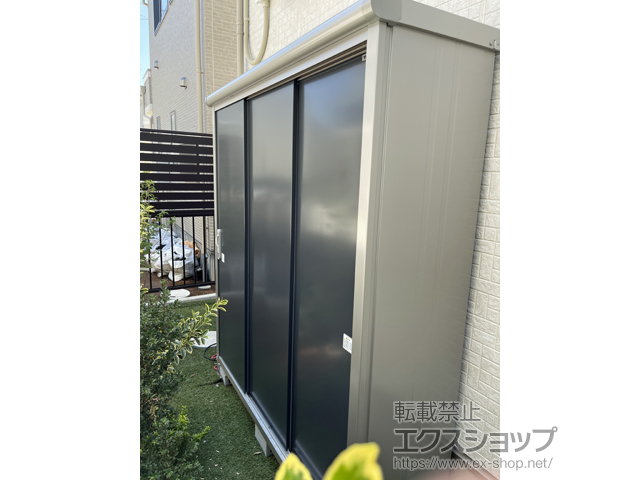 東京都葛飾区のの物置・屋外倉庫 エスモ 一般型 1797×520×1959（ESE-1805A） ESE-1805A-SM 施工例