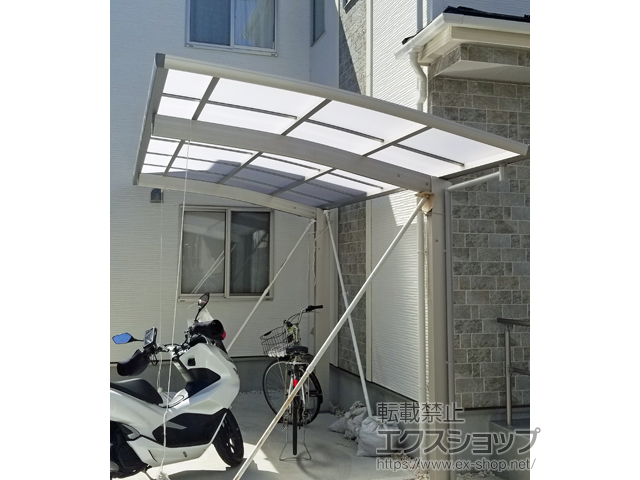 千葉県八千代市ののカーポート プレシオスポート 積雪〜20cm対応 施工例