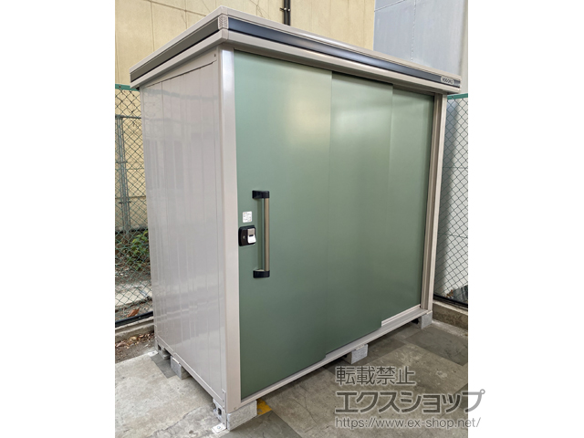 東京都港区のの物置・屋外倉庫 エルモ 一般型 2220×1170×2121 LMD-2211-EG 施工例