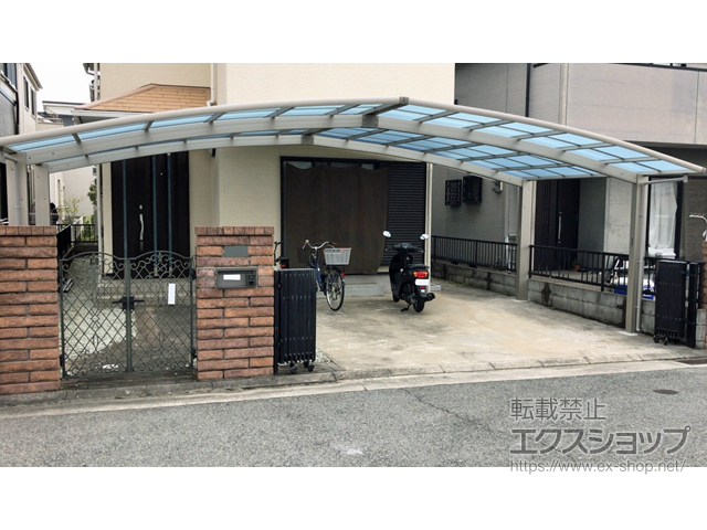 兵庫県神戸市ののカーポート レイナトリプルポートグラン　積雪〜20cm対応 施工例