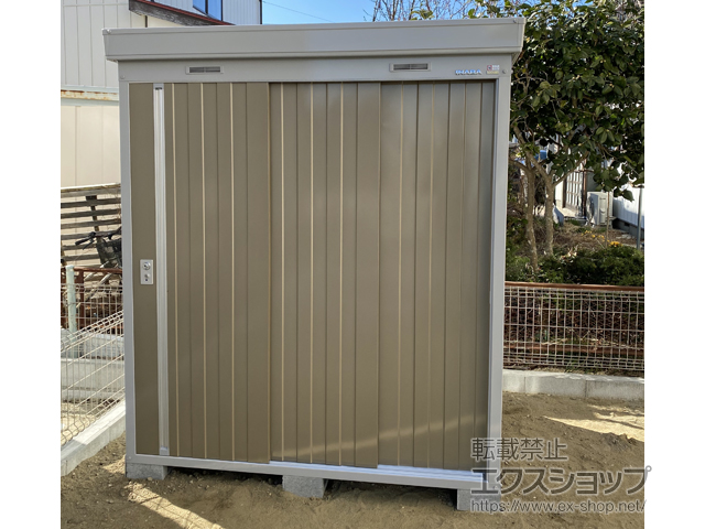 宮城県柴田郡柴田町のの物置・屋外倉庫 ネクスタ 一般型 1790×1370×2075 NXN-25S-MB 施工例