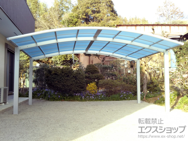 神奈川県平塚市ののカーポート レイナツインポートグラン　積雪〜20cm対応 施工例