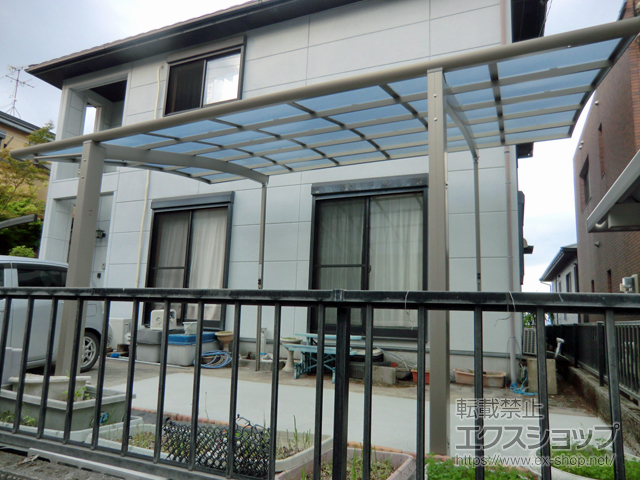 鹿児島県鹿児島市ののカーポート フーゴR (ラウンドスタイル) 積雪〜20cm対応 施工例