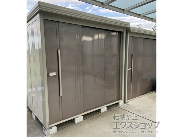 三重県四日市市のの物置・屋外倉庫 Mr.ストックマンダンディ 一般型 2200×1590×2110 ND-2215-B 施工例