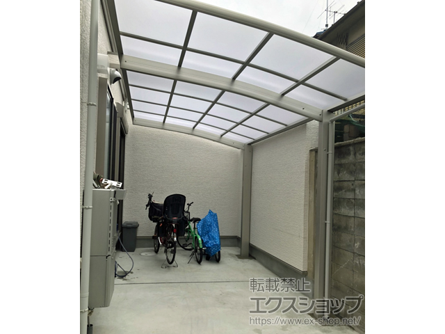 京都府京都市ののカーポート プレシオスポート 積雪〜20cm対応 施工例