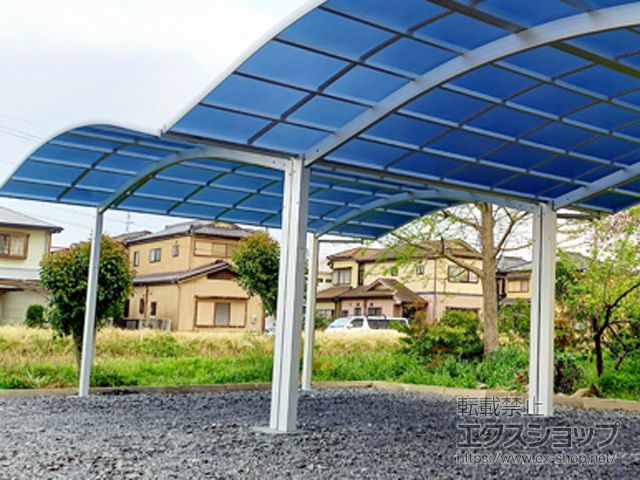 愛知県あま市ののカーポート レイナツインポートグラン　積雪〜20cm対応 施工例