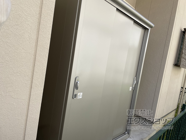 愛知県犬山市のの物置・屋外倉庫 エスモ 一般型 (ESE-1507A-SS) 施工例