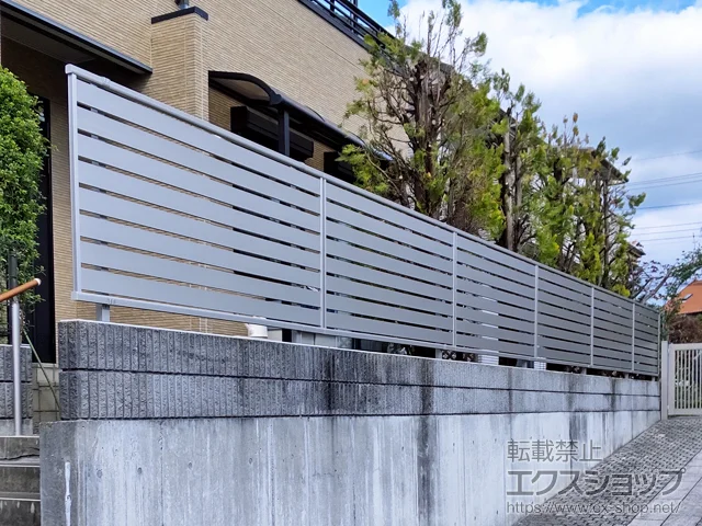 東京都あきる野市のYKKAPフェンス・柵・塀施工例(シンプレ