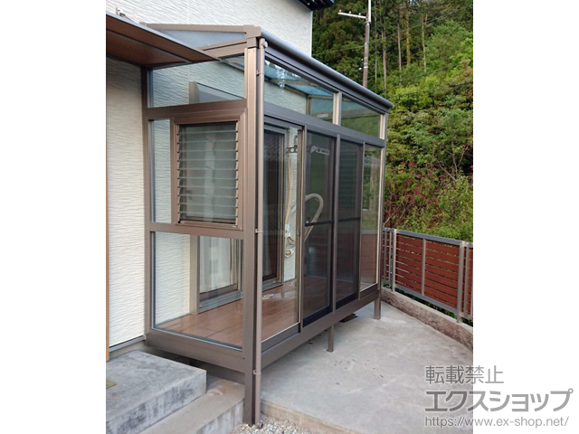兵庫県丹波市のLIXIL(リクシル)テラス囲い・サンルーム施工例 兵庫県丹波市のLIXIL(リクシル)テラス囲い・サンルーム施工例