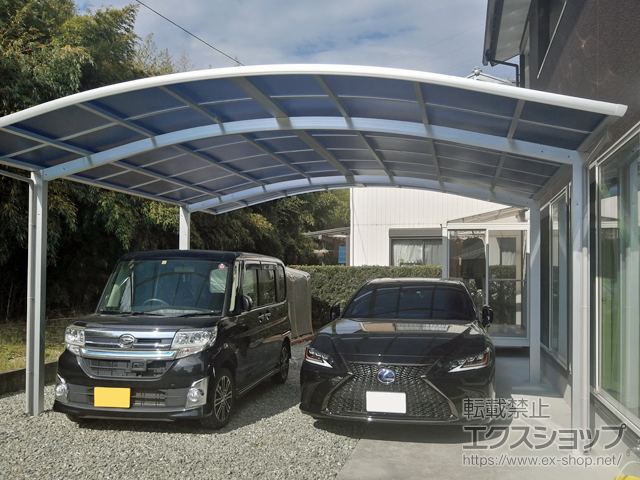 徳島県板野郡上板町ののカーポート レイナツインポートグラン　積雪〜20cm対応 施工例