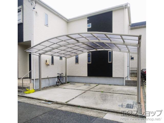 愛知県名古屋市ののカーポート レイナツインポートグラン　積雪〜20cm対応 施工例