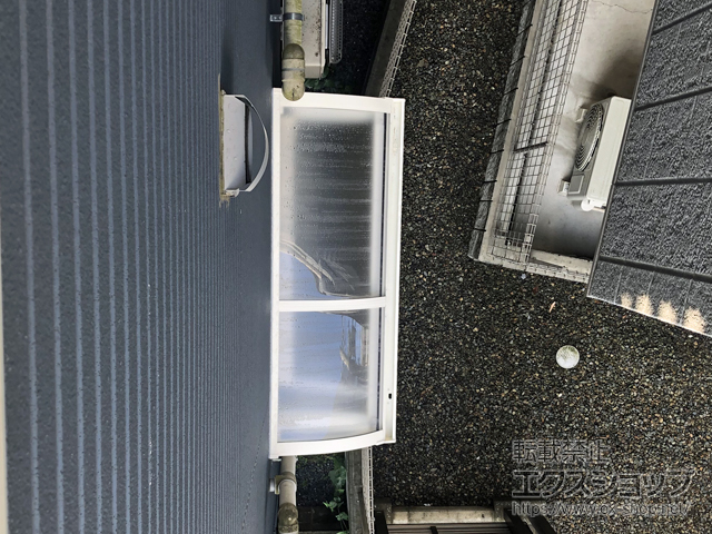 東京都台東区ののテラス屋根 ソラリア R型 ルーフタイプ 単体 積雪〜20cm対応 施工例