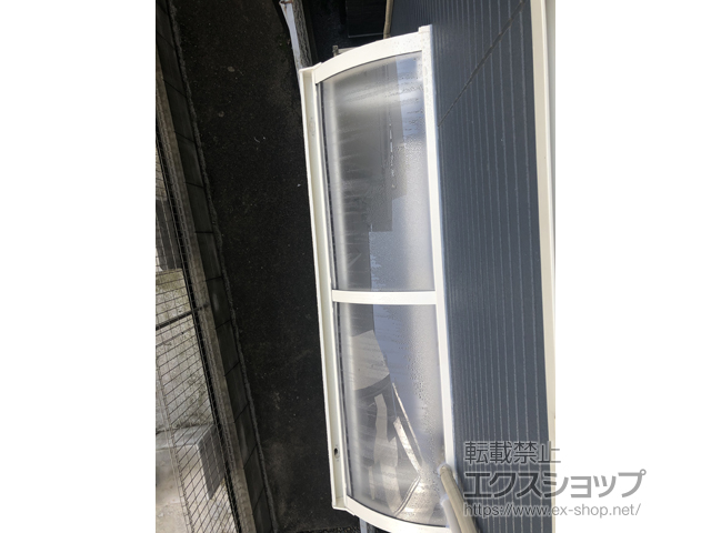 東京都台東区ののバルコニー・ベランダ屋根 ソラリア R型 ルーフタイプ 単体 積雪〜20cm対応 施工例