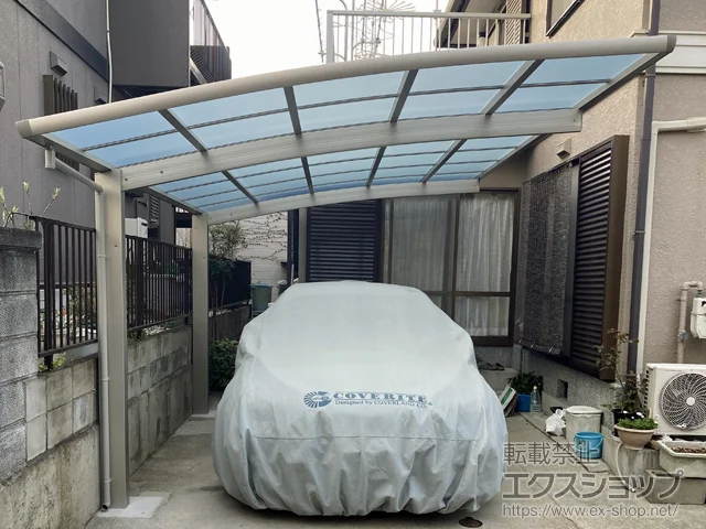 滋賀県大津市のYKKAPのカーポート レイナポートグラン　積雪～20cm対応 施工例