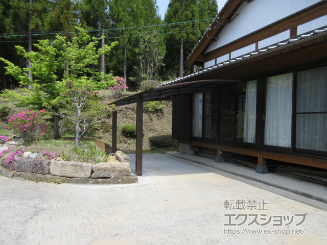 大分県佐伯市ののカーポート レイナポートグラン　積雪〜20cm対応 施工例