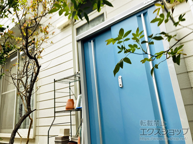 東京都町田市のの物置・屋外倉庫 シンプリー 一般型 900×515×1303 MJX-095C-P-AB 施工例