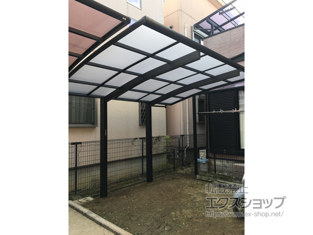 奈良県桜井市ののカーポート プレシオスポート 積雪〜20cm対応 施工例