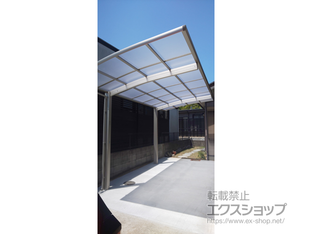 香川県高松市ののカーポート プレシオスポート 積雪〜20cm対応 施工例