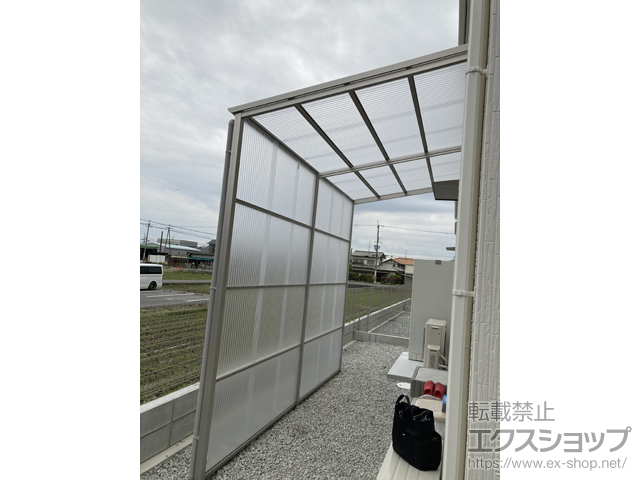 奈良県桜井市ののストックヤード ストックヤードII オープンタイプ 積雪〜20cm対応 施工例