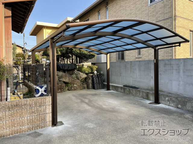 兵庫県姫路市ののカーポート レイナツインポートグラン　積雪〜20cm対応 施工例