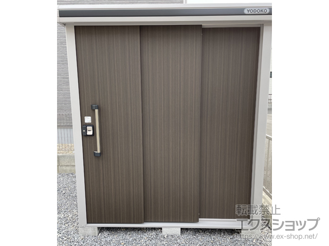 三重県三重郡菰野町のの物置・屋外倉庫 エルモ 一般型 1870×1870×2118 LMD-1818-DW 施工例