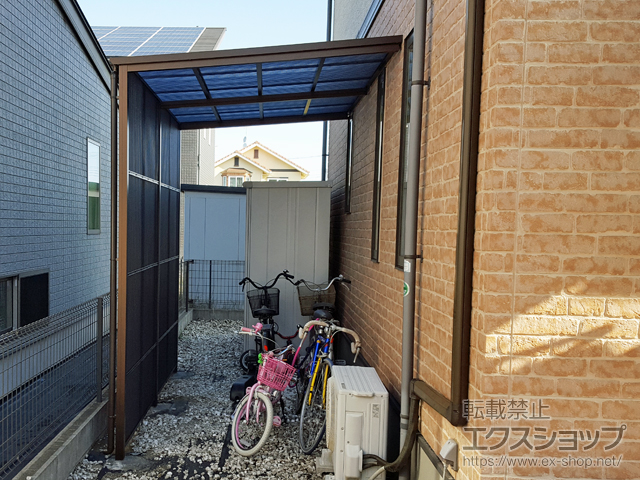 千葉県茂原市ののストックヤード ストックヤードII オープンタイプ積雪〜20cm対応 施工例