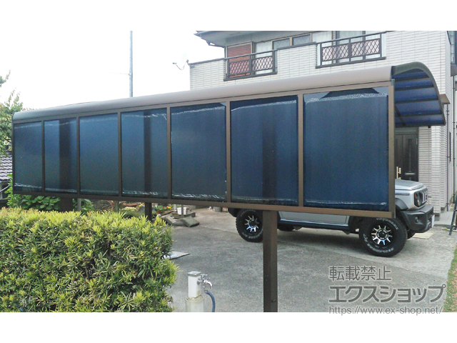 千葉県君津市ののカーポート レイナツインポートグラン　積雪〜20cm対応 施工例