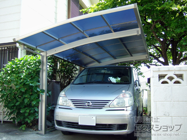 神奈川県横浜市ののカーポート プレシオスポート 積雪〜20cm対応 施工例