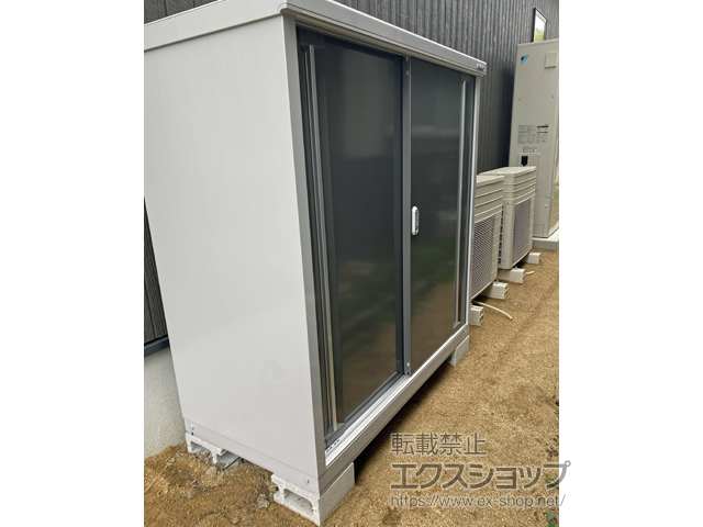 奈良県奈良市のの物置・屋外倉庫 シンプリー 一般型 1320×615×1303（MJX-136C-P） MJX-136C-P-PG 施工例