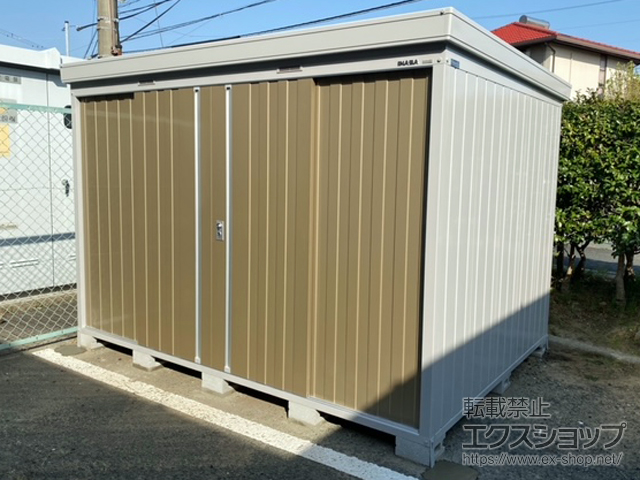 愛知県豊橋市のの物置・屋外倉庫 ネクスタ 一般型 3050×2210×2075（NXN-65S） NXN-65S-MB 施工例