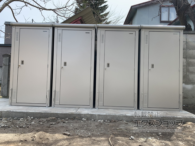 北海道札幌市のの物置・屋外倉庫 エスモ 一般型 （ESE-0807C） 施工例