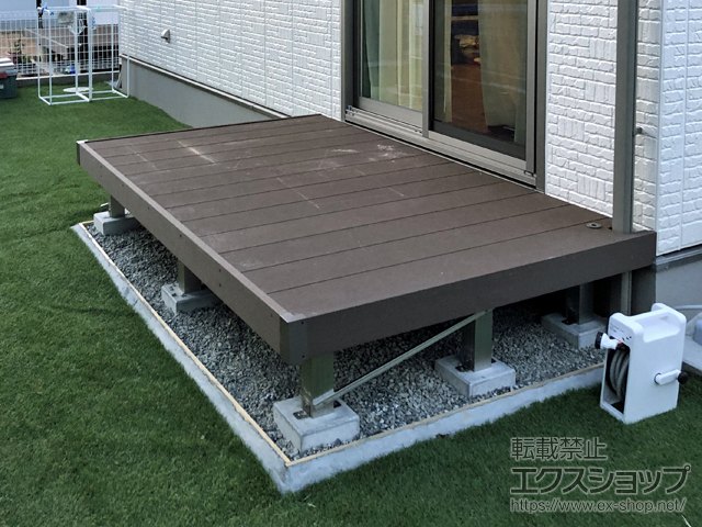 静岡県湖西市ののウッドデッキ マージウッドデッキ 施工例