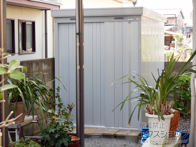 福井県大飯郡高浜町のの物置・屋外倉庫 ネクスタ 一般型 1530×2630×2075（NXN-41CS） NXN-41CS-FS 施工例