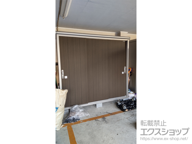 東京都台東区のの物置・屋外倉庫 エスモ 一般型 2100×650×1959 ESE-2106A-DW 施工例