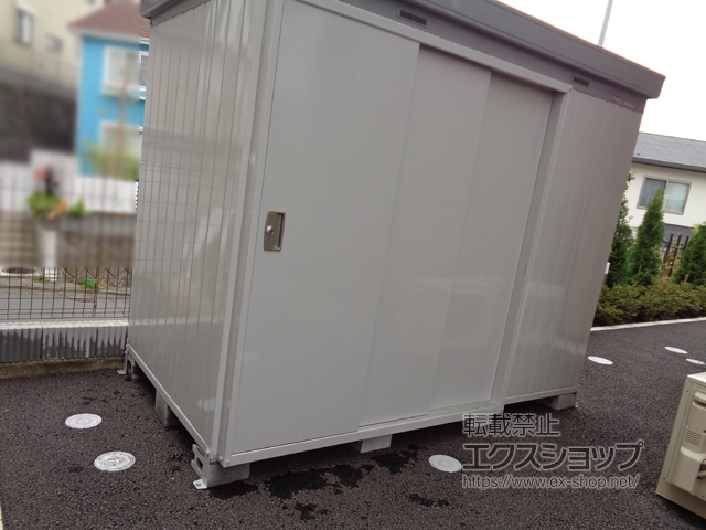 神奈川県藤沢市のの物置・屋外倉庫 断熱物置 ネクスタプラス 扉タイプ 多雪地型 （NXP-36ST） 施工例