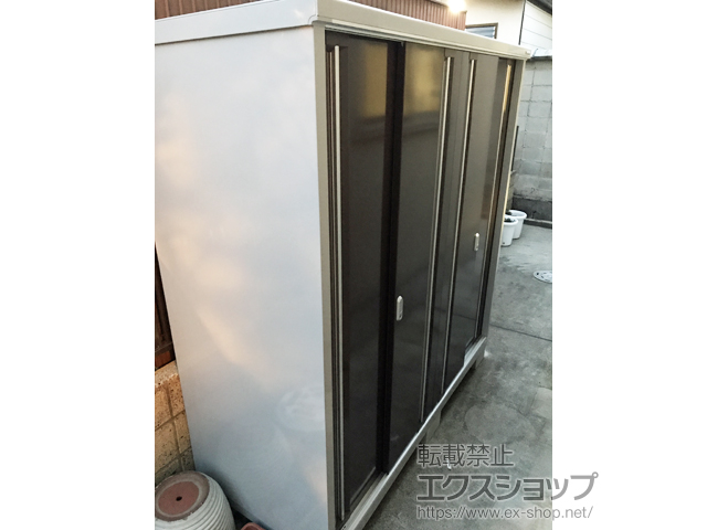 京都府京都市のの物置・屋外倉庫 シンプリー 一般型 1940×755×1903（MJX-197E-P） MJX-197E-P-TB 施工例