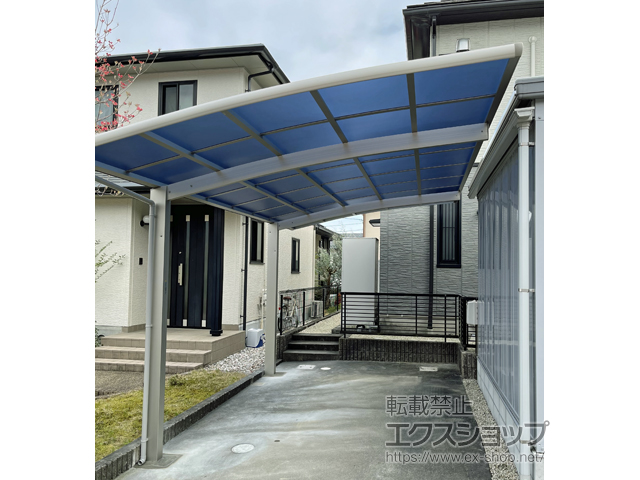 岐阜県可児市ののカーポート レイナポートグラン　積雪〜20cm対応 施工例