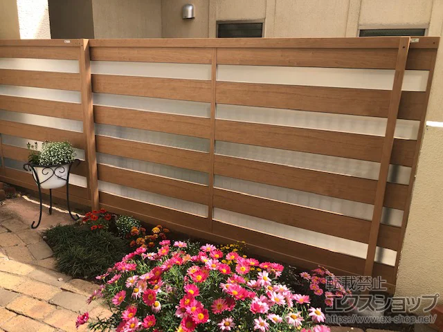 東京都調布市のLIXIL(リクシル)フェンス・柵・塀施工例(フェンス