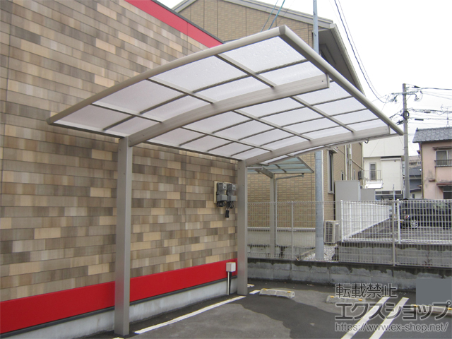 大分県大分市ののカーポート プレシオスポート 積雪〜20cm対応 施工例